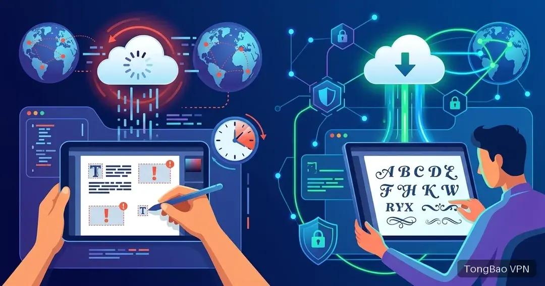 Adobe 云文档同步一直转圈、字体激活失败？跨境设计团队的创作环境接入思路