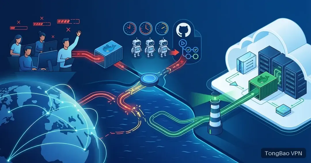 Docker 镜像拉取中断、流水线排队太久？出海研发团队的构建链路稳定思路